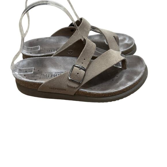 Mephisto Helen Leather Classic Slip On Sandals Size 38 US 8 - Picture 3 of 6